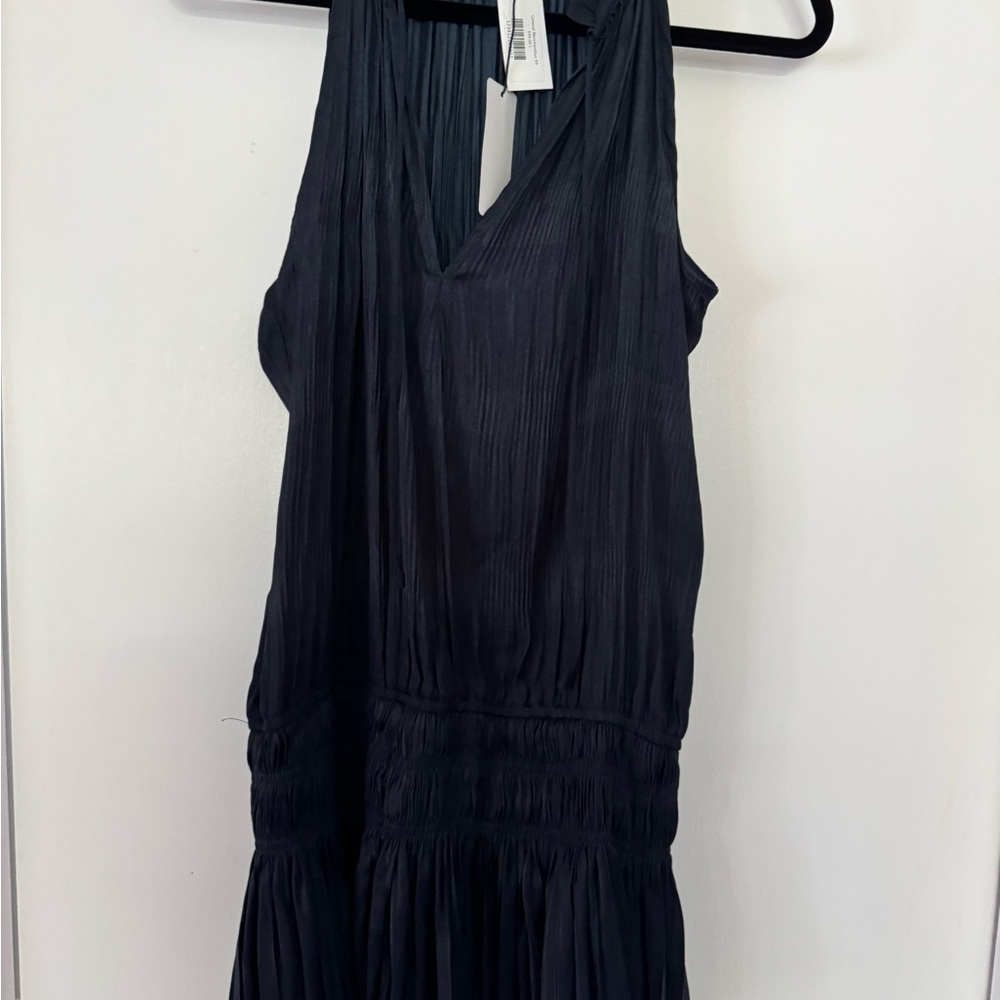 Current Air Black Sleeveless Halter Sundress